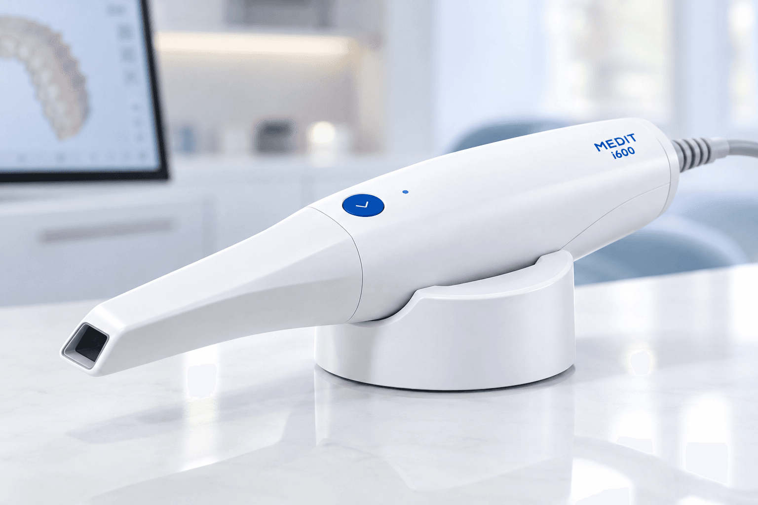 Escáner digital intraoral proporcionado por PAUDENT.
